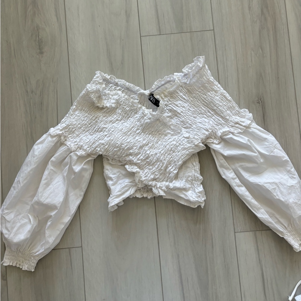 zara blouse